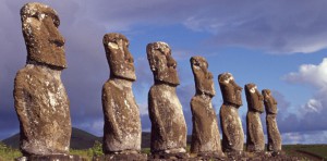 Ahu Akivi, Moai