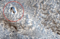 Une base souterraine d’OVNI repérée sur Mars ?