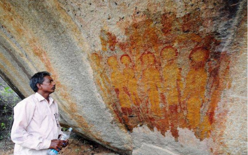 Des peintures rupestres de 10.000 ans représentant des étrangers et des ovnis