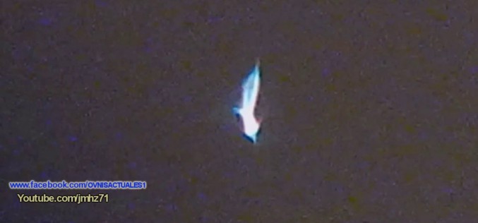 Lumière brillante non identifiée en forme d’ange au-dessus de New York (13.02.2015)