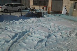 Russie: De la neige bleue tombe à l’endroit même où un météore s’est écrasé l’an passé
