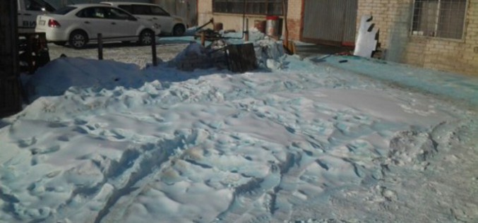 Russie: De la neige bleue tombe à l’endroit même où un météore s’est écrasé l’an passé