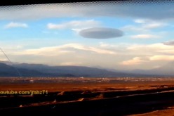 Un nuage en forme de vaisseau mère au Chilie