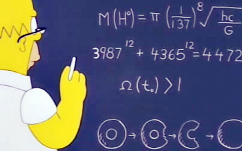 Homer Simpson était à deux doigts de découvrir le boson de Higgs