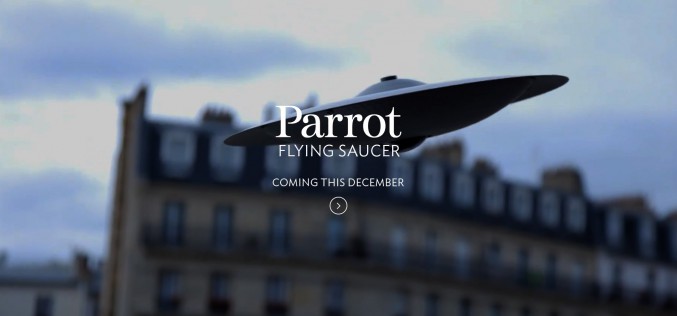 Le constructeur de drones Parrot lance une soucoupe volante