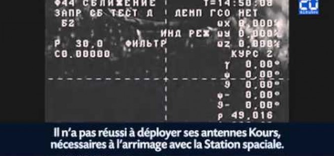 Un cargo spatial russe entame sa chute vers la Terre