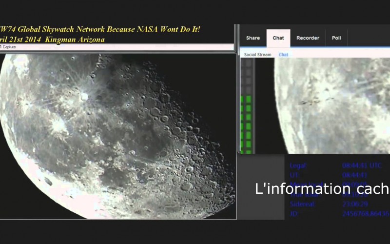 Une flotte d’Ovnis qui passe devant la Lune ? (06/04/2015)