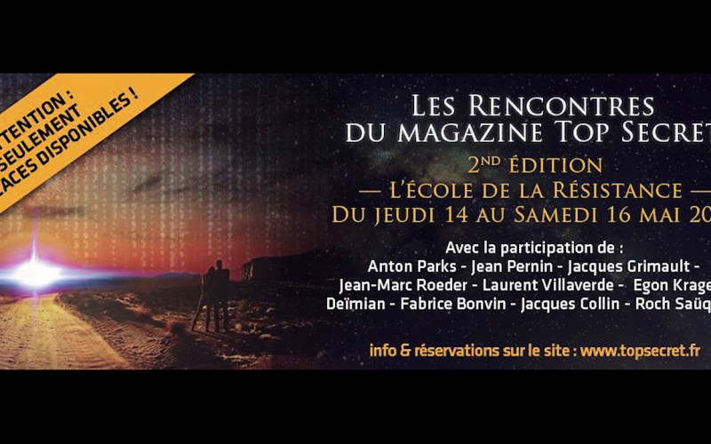 Les Rencontres du magazine Top Secret édition 2015 : C’est reparti !