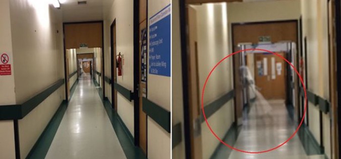 Un fantôme capturé dans un couloir en Angleterre