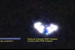 Un ovni triangulaire type TR3B filmé de nuit à Tijuana Mexico (17.07.2015)