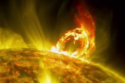 Une impressionnante éruption solaire filmée par la NASA