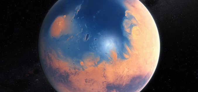 Sur Mars, on a trouvé un des tout derniers lacs à s’être asséché