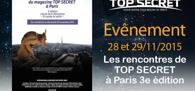 Les rencontres de TOP SECRET à Paris (3e édition)