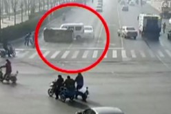 L’étrange lévitation de trois véhicules crée le mystère en Chine