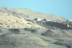 Photos de curiosity (Nasa), le ciel bleu de Mars