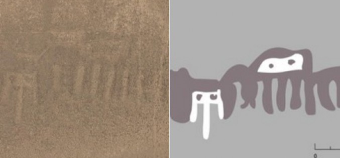 Un nouveau géoglyphe découvert dans le désert de Nazca