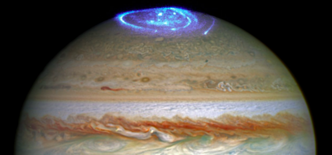 Les magnifiques aurores boréales sur Jupiter capturées par Hubble