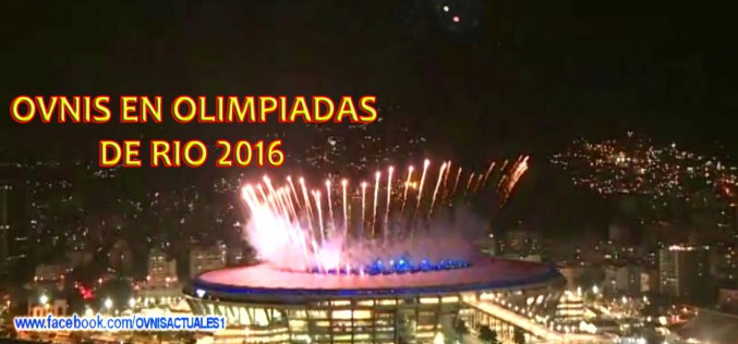 UFO triangulaire lors de l’ouverture des Jeux Olympiques de Rio (06/07/2016)