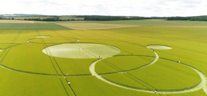 Insolite. De mystérieux « crop circles » découverts dans le Cher