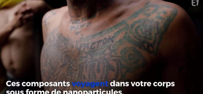 Selon une étude, les encres des tatouages finissent dans les ganglions