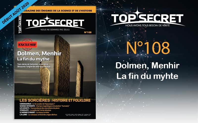 Top Secret 108 – Sortie début août 2020