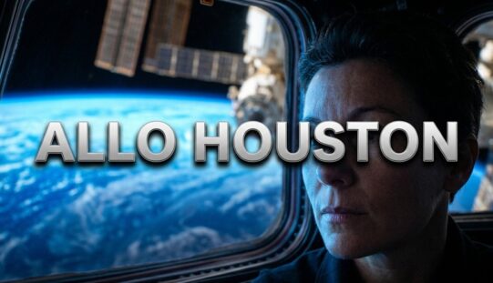 Allo Houston ! Sophie Adenot sur fond vert ?