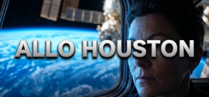 Allo Houston ! Sophie Adenot sur fond vert ?
