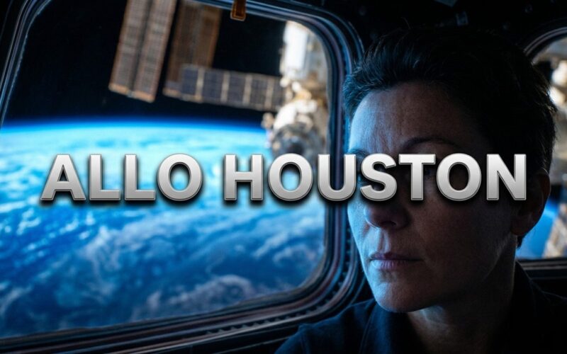 Allo Houston ! Sophie Adenot sur fond vert ?
